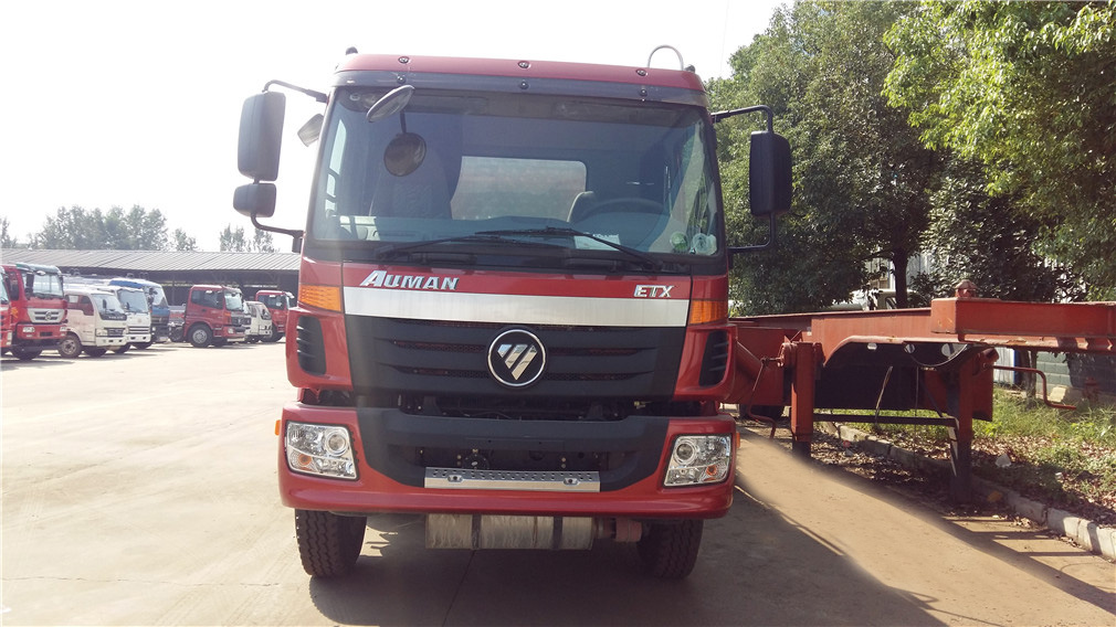 Vehículo de transporte de aceite de aleación de aluminio triple eje pequeño de Futian Ouman [26 cúbicos]