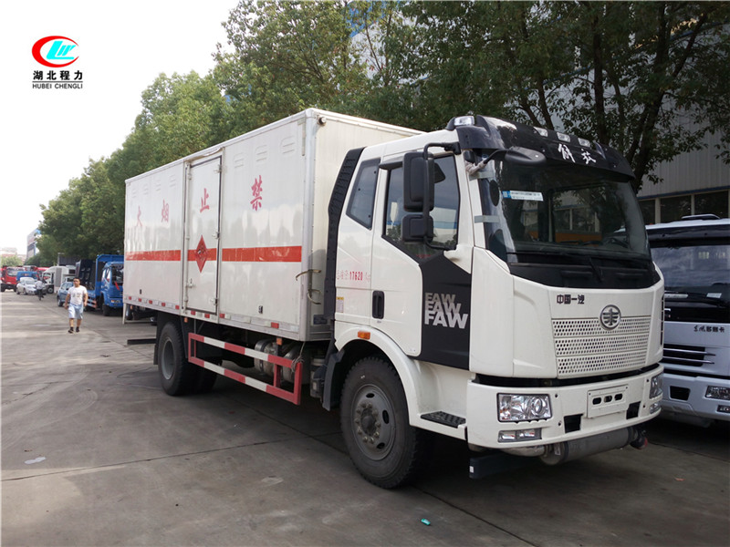 Vehículo de transporte de gas metálico de caja tipo de Liberación de 6.2 metros [Clase II]