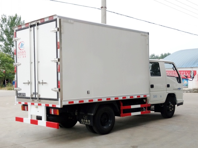 (Longitud: 3.2 metros) Camión refrigerado Jiangling Shunda de dos filas