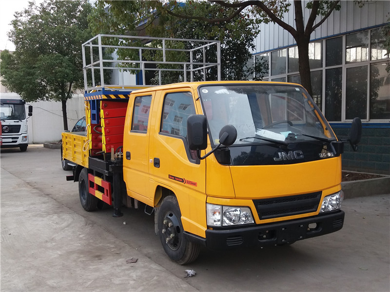 (8 - 12 metros, Etiqueta Azul) plataforma elevadora Jiangling · Double-row