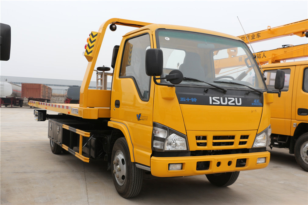 【One against two】 Isuzu emergencia de despeje de vehículos
