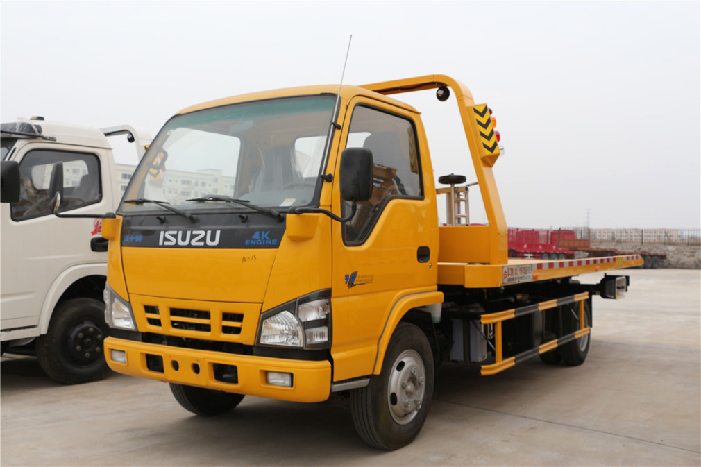 【One against two】 Isuzu emergencia de despeje de vehículos