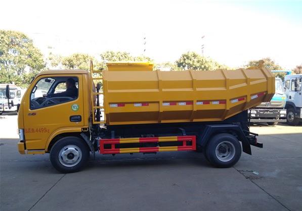 Camión de vertido de lodo Dongfeng D6 (Placa azul de 3 toneladas)