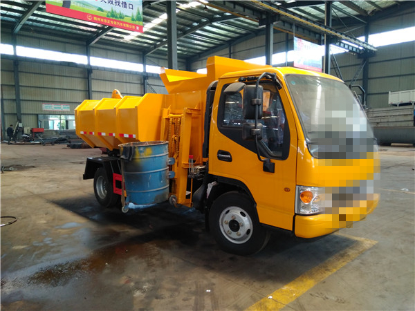 Camión de vertido de lodo Dongfeng D6 (Placa azul de 3 toneladas)