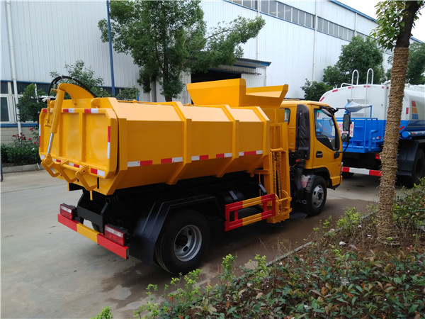 Camión de vertido de lodo Dongfeng D6 (Placa azul de 3 toneladas)