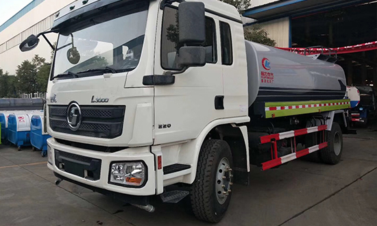 Vehículo aspersor Shaanxi Auto Delong (12 capacidad cúbica)
