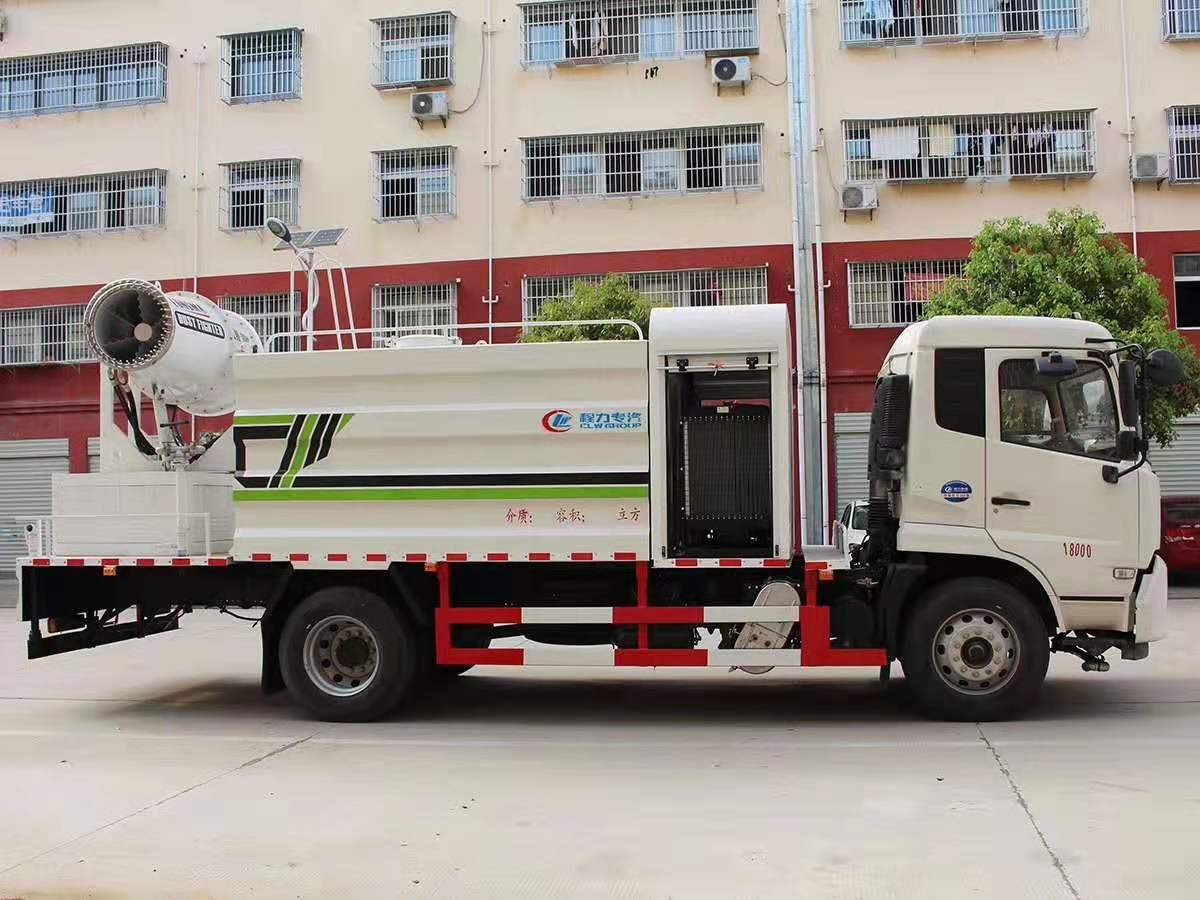 Vehículo de supresión de polvo multifuncional Dongfeng Tianjin (12 metros cúbicos)