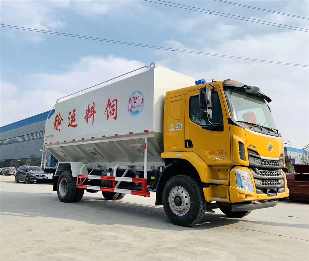 Vehículo de transporte de alimentación en masa Liu Auto Chonglong [28 cúbicos]