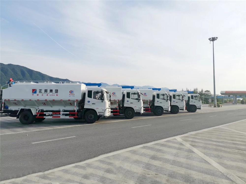 Vehículo de Transporte de Alimentos en Bulks Dongfeng Tianjin 【22 cubic】