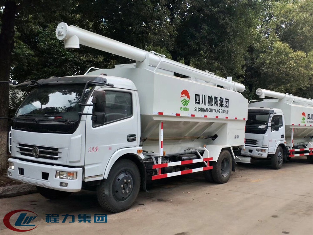 Vehículo de transporte de alimentación en masa Dongfeng Dolica [12 cúbicos]