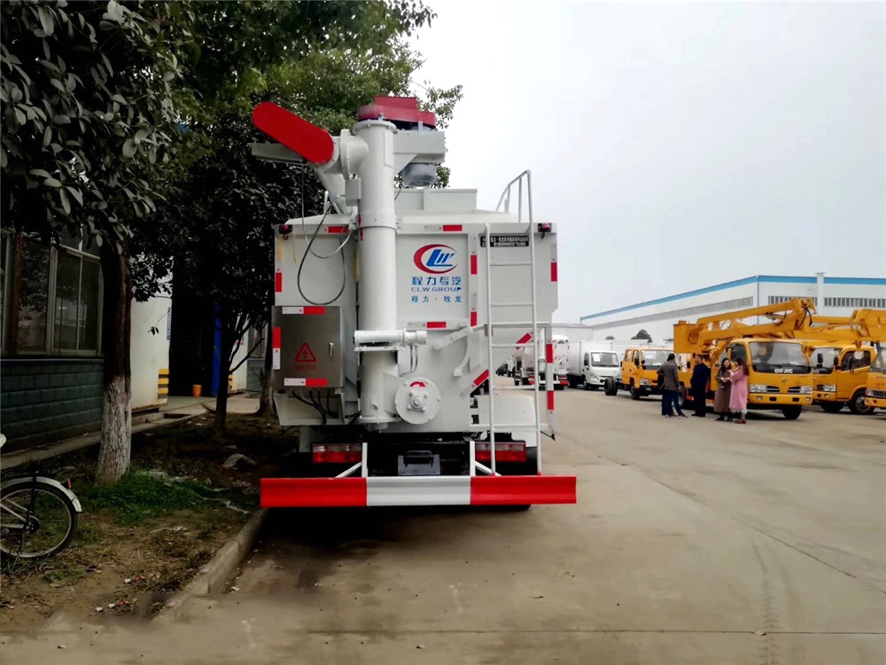Vehículo de transporte de alimentación en masa Dongfeng Dolica [12 cúbicos]