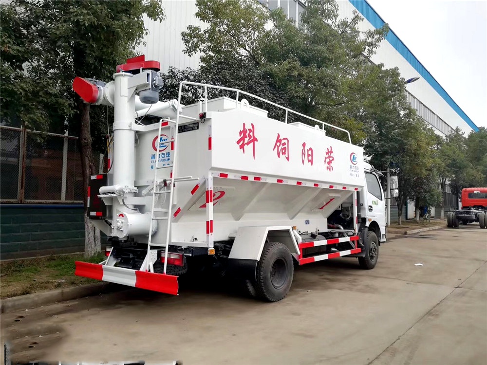 Vehículo de transporte de alimentación en masa Dongfeng Dolica [12 cúbicos]