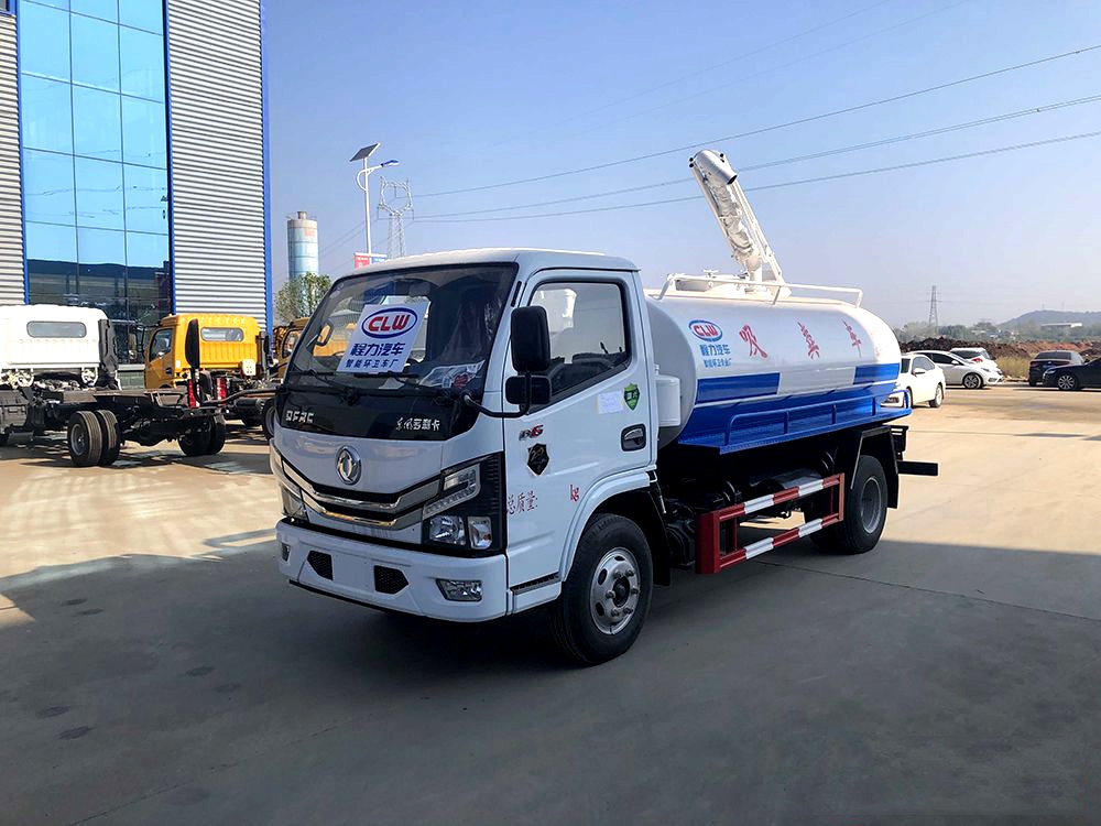 【5 Partes】Vehículo de recolección de aguas residuales Dongfeng D6
