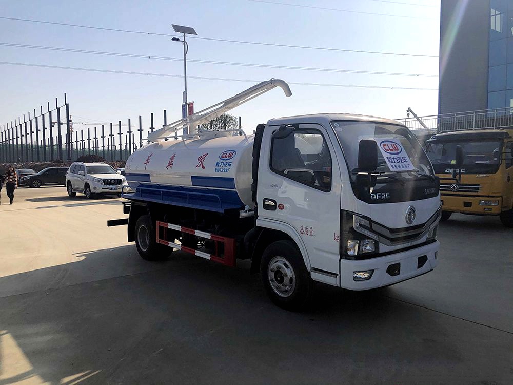 【5 Partes】Vehículo de recolección de aguas residuales Dongfeng D6