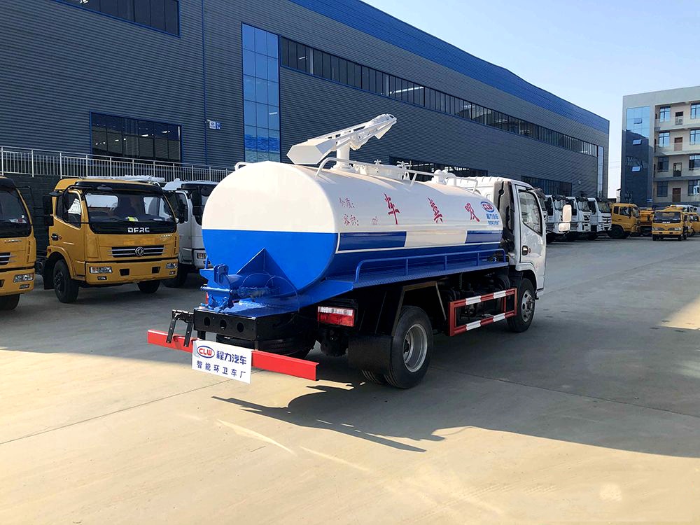 【5 Partes】Vehículo de recolección de aguas residuales Dongfeng D6