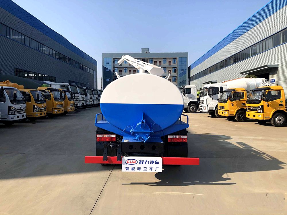 【5 Partes】Vehículo de recolección de aguas residuales Dongfeng D6