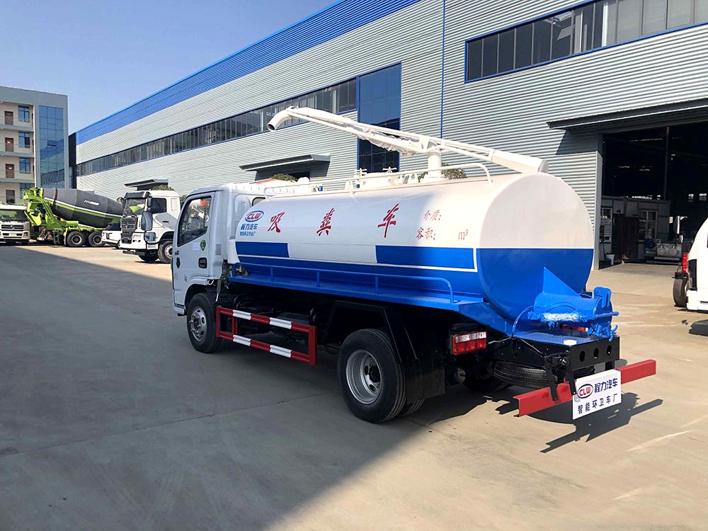 【5 Partes】Vehículo de recolección de aguas residuales Dongfeng D6