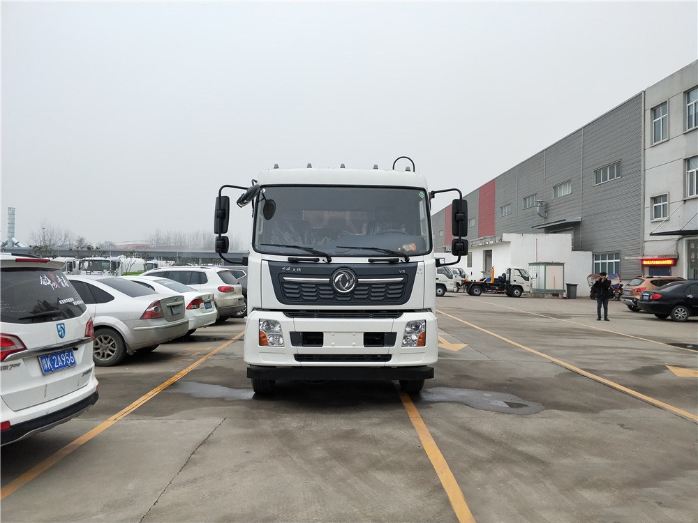 【14 cubic】 Camión compactador de basura Dongfeng Tianjin