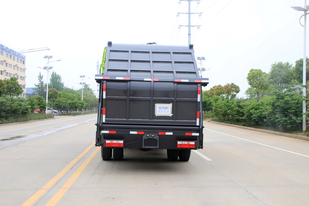 【10 cubic meters】 Camión compactador de basura Dongfeng D9
