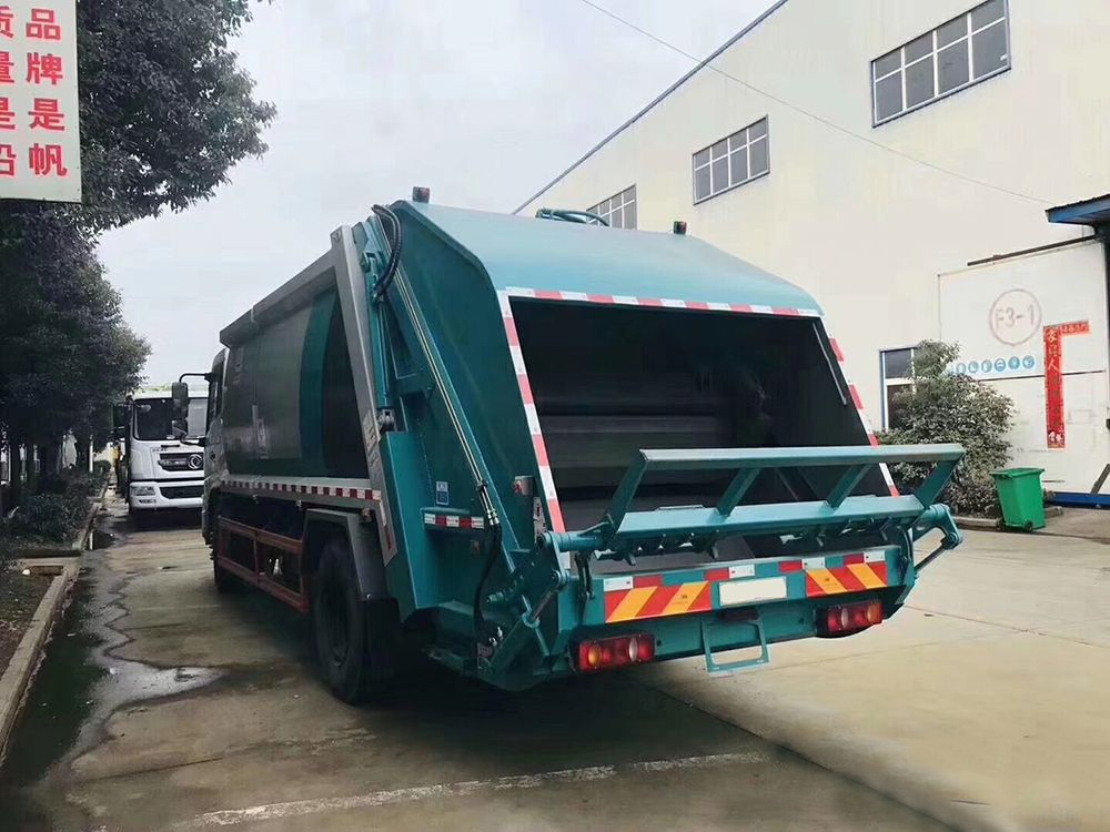 【5+10 Box】 Dongfeng Tianjin Type 6 Dump Truck for Garbage Collection