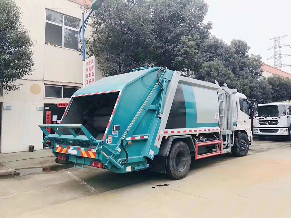 【5+10 Box】 Dongfeng Tianjin Type 6 Dump Truck for Garbage Collection
