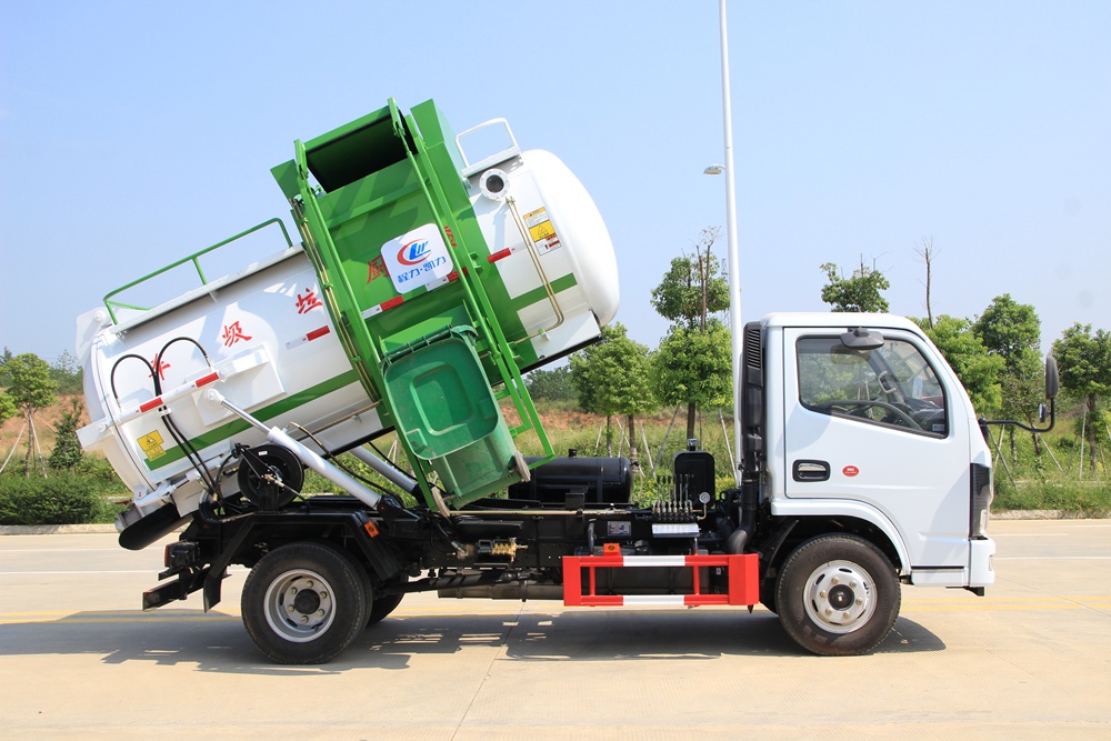 【4.5 Unidad】Vehículo de Recolección de Residuos de Cocina Dongfeng D6