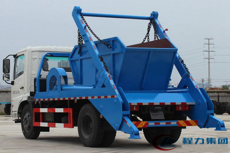 【12 cubicidad】 Camión de carga Dongfeng Tianjin con brazo desplegable