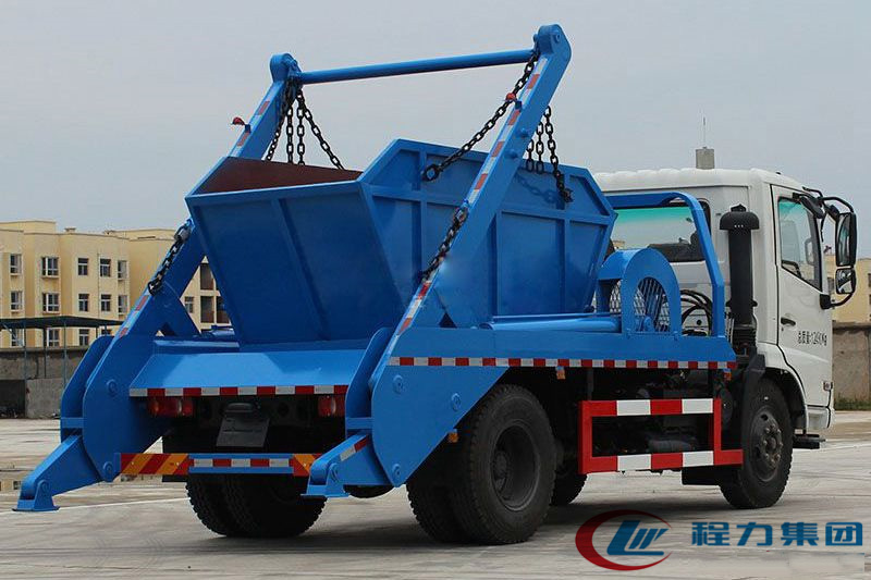 【12 cubicidad】 Camión de carga Dongfeng Tianjin con brazo desplegable