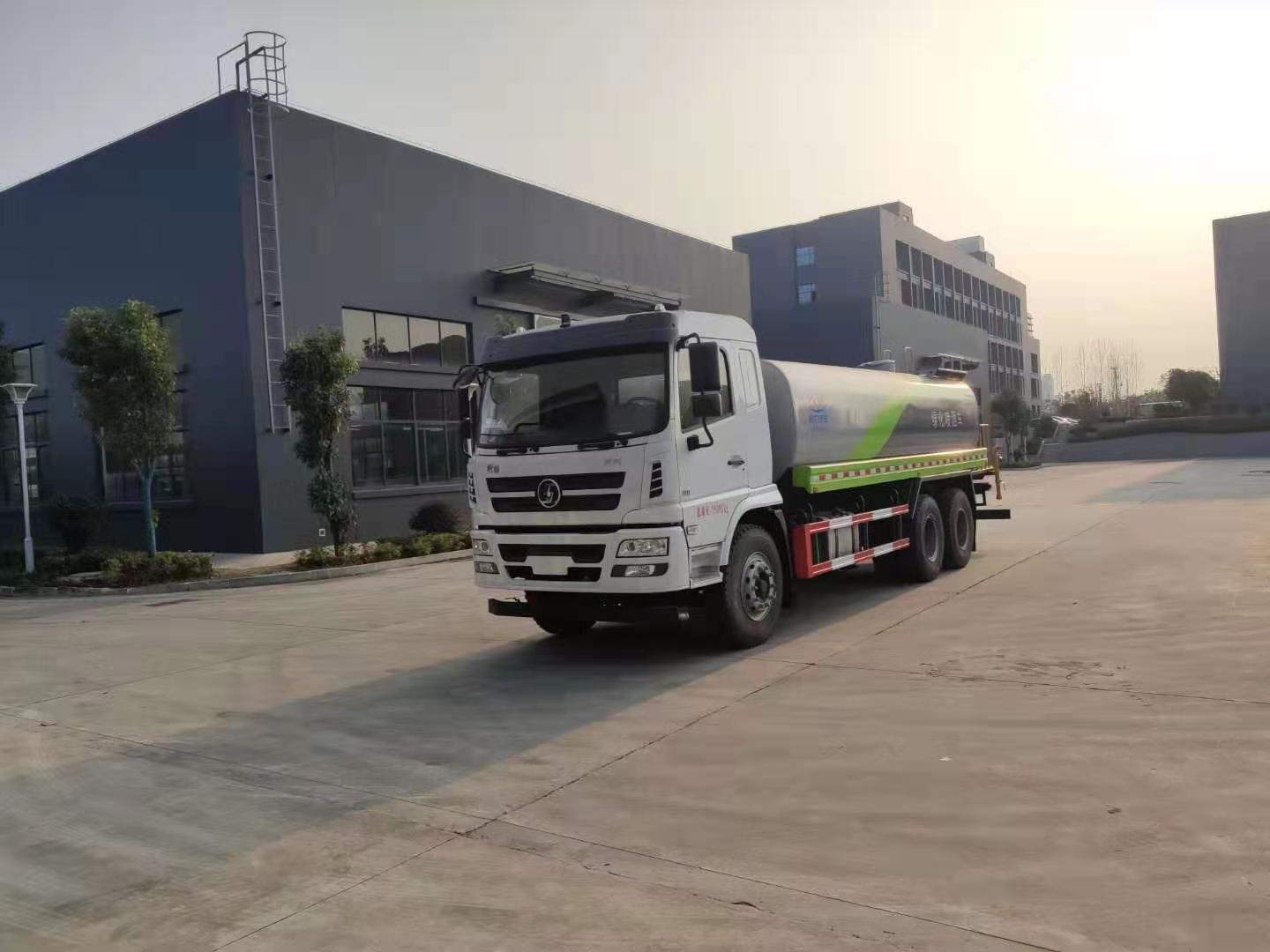 Shaanxi Auto Xuande camión de riego verde de 20 toneladas