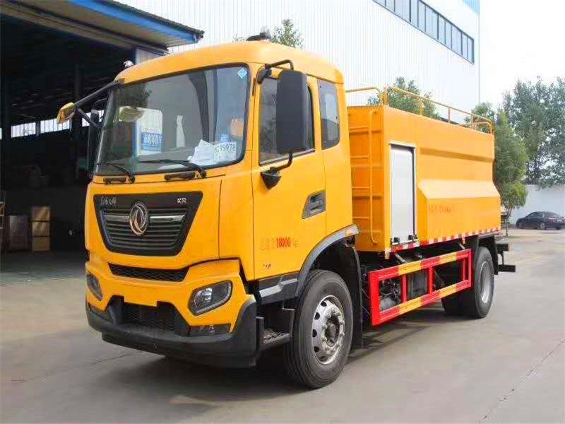 Vehículo limpiador de tuberías cilíndricas de 10 metros cúbicos de Tianjin Dongfeng