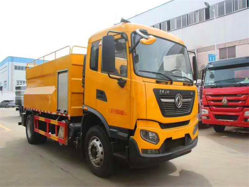 Vehículo limpiador de tuberías cilíndricas de 10 metros cúbicos de Tianjin Dongfeng