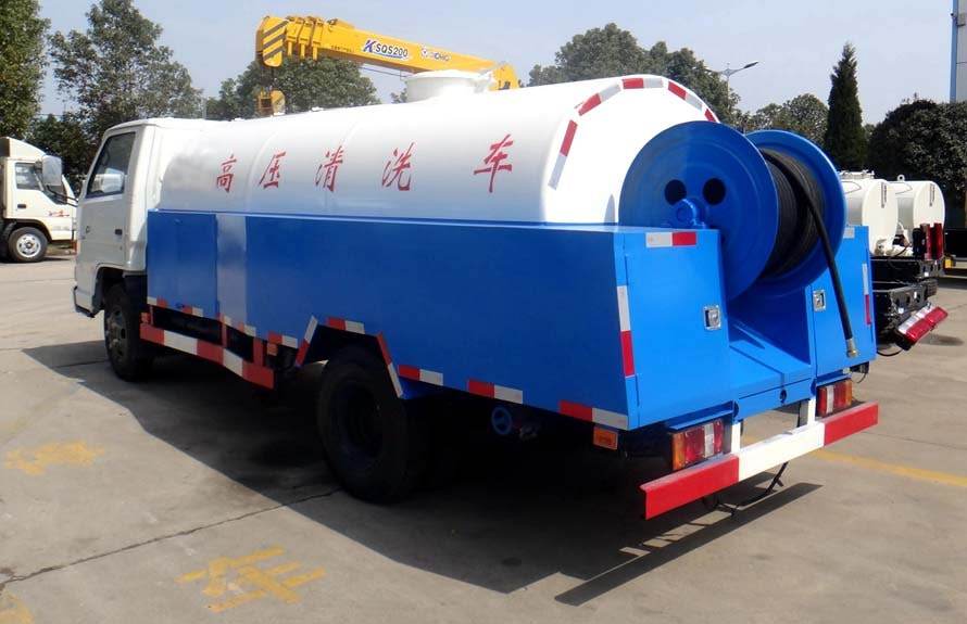 Vehículo de Limpieza a Presión de Placa Azul Jiangling