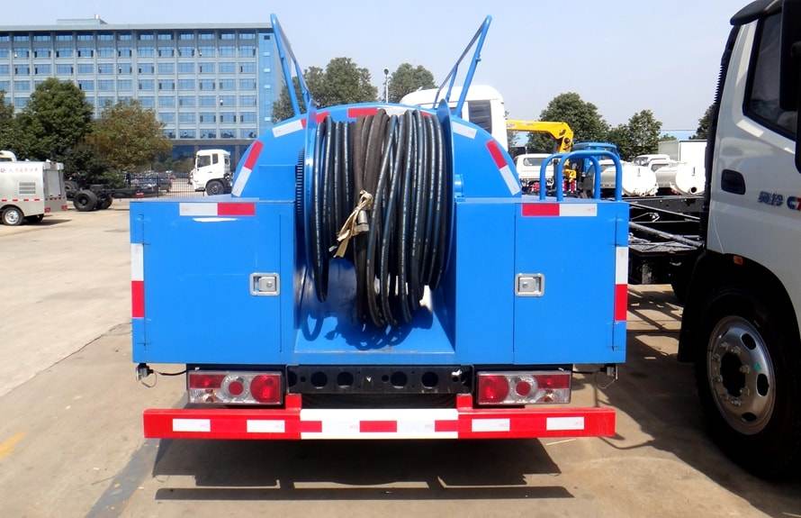 Vehículo de Limpieza a Presión de Placa Azul Jiangling