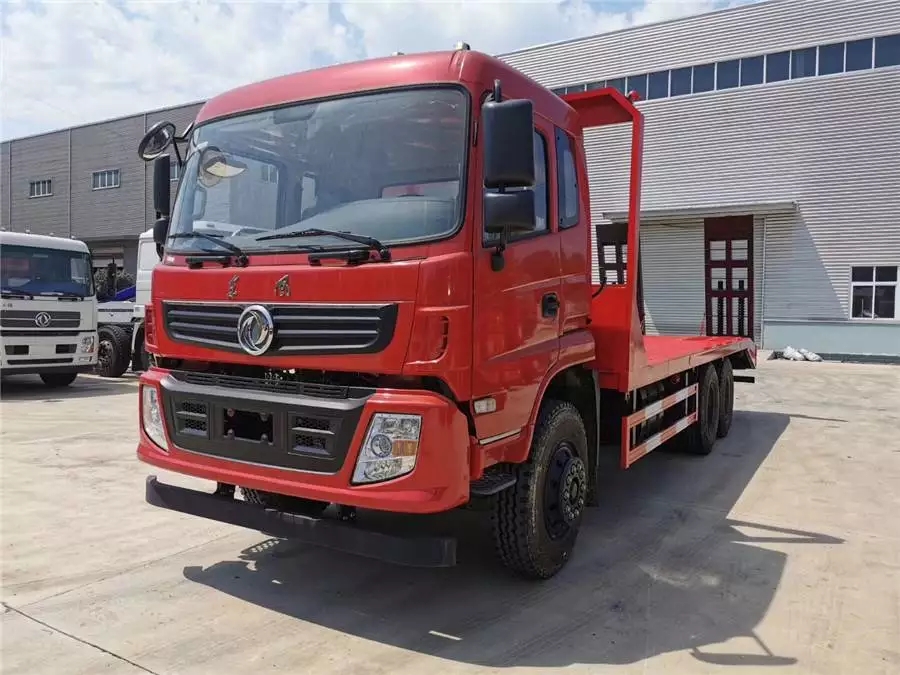 Camión de plataforma de puente trasero Dongfeng
