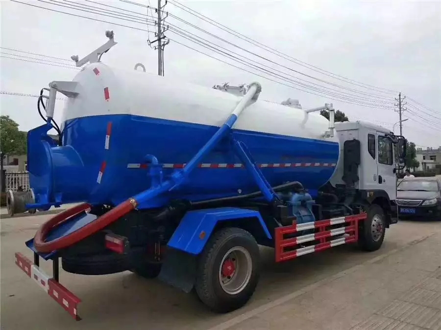 Vehículo de succión de aguas residuales Dongfeng 10 Tipo A