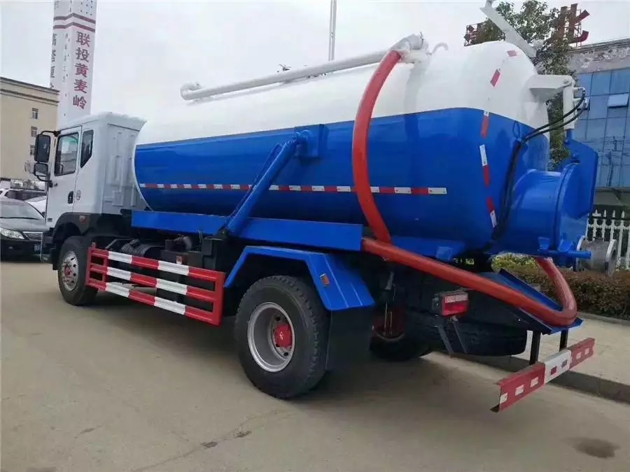 Vehículo de succión de aguas residuales Dongfeng 10 Tipo A