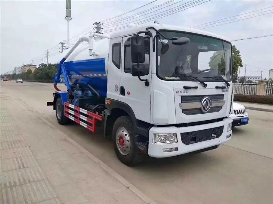 Vehículo de succión de aguas residuales Dongfeng 10 Tipo A