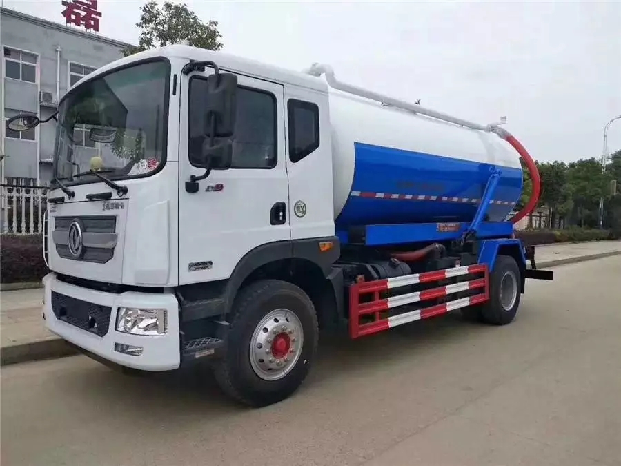 Vehículo de succión de aguas residuales Dongfeng 10 Tipo A
