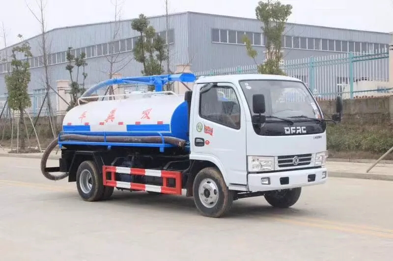 Vehículo de recolección de aguas residuales Dongfeng Xiaodurika 5 toneladas