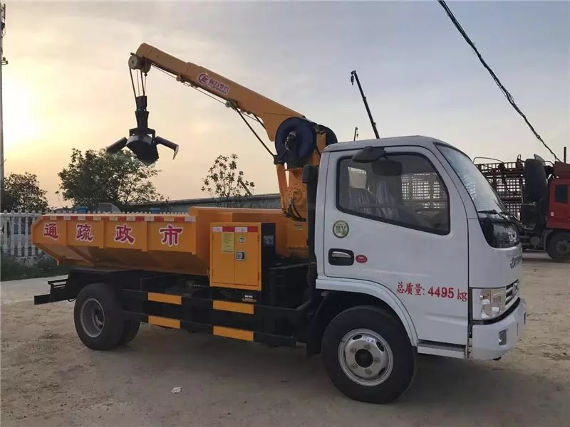 Vehículo de dragado y transporte de lodos Dongfeng Dolica