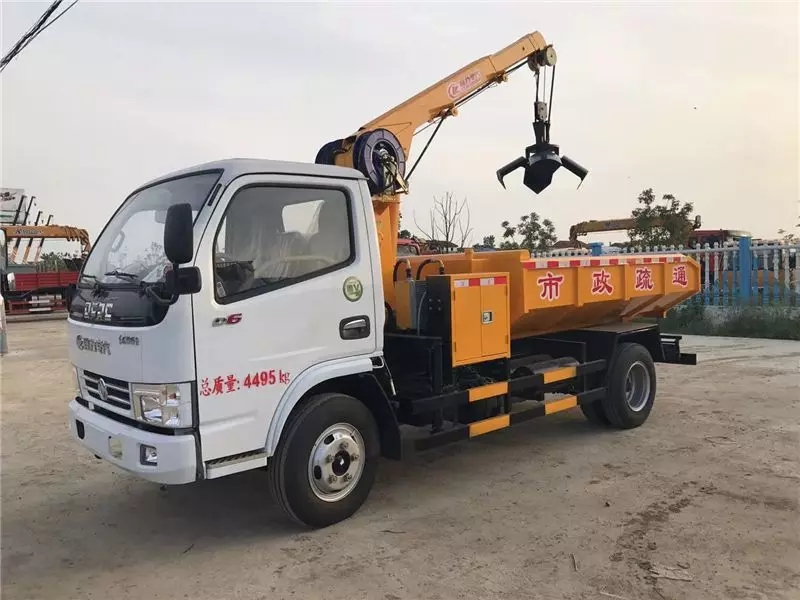 Vehículo de dragado y transporte de lodos Dongfeng Dolica
