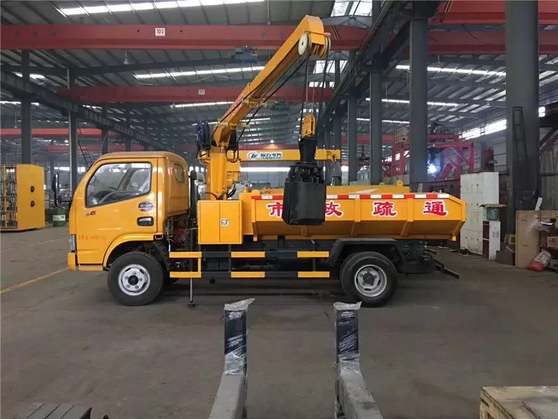 Vehículo de limpieza de alcantarillas Dongfeng Dolica