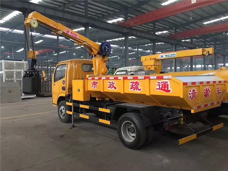 Vehículo de limpieza de alcantarillas Dongfeng Dolica
