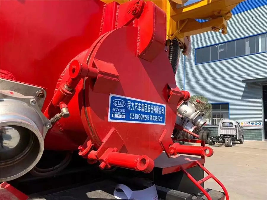 Vehículo Dongfeng Tianlong con Motor Auxiliar para Limpieza y Eliminación de Polvo