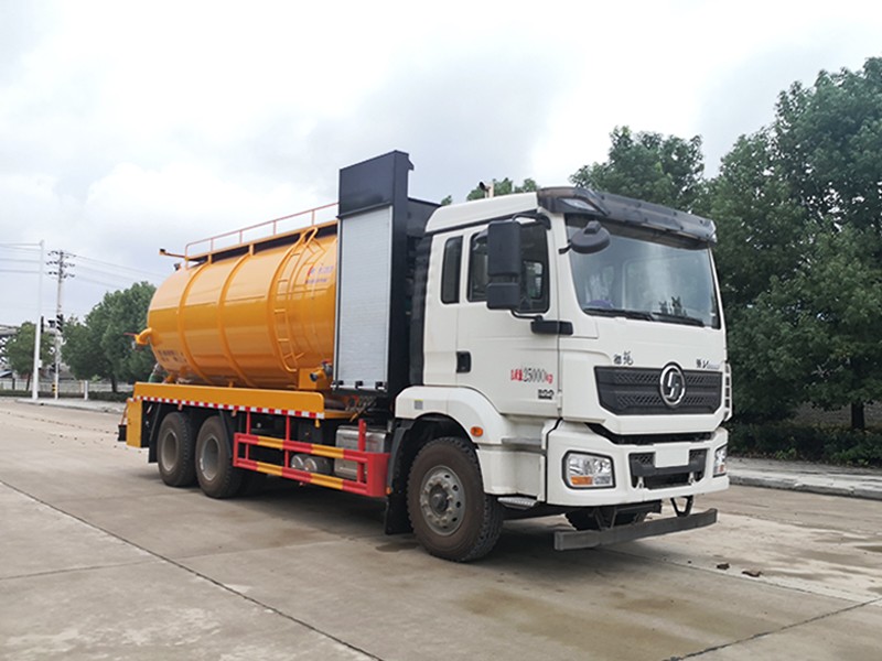 Limpieza y remoción de aguas residuales del Shaanxi Auto Delong (con ventilador auxiliar)