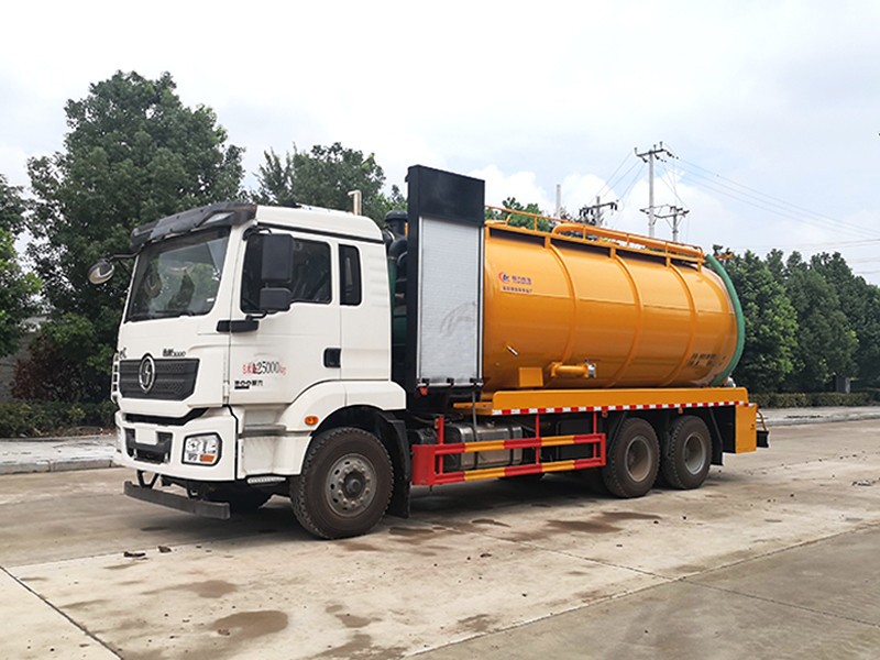 Limpieza y remoción de aguas residuales del Shaanxi Auto Delong (con ventilador auxiliar)