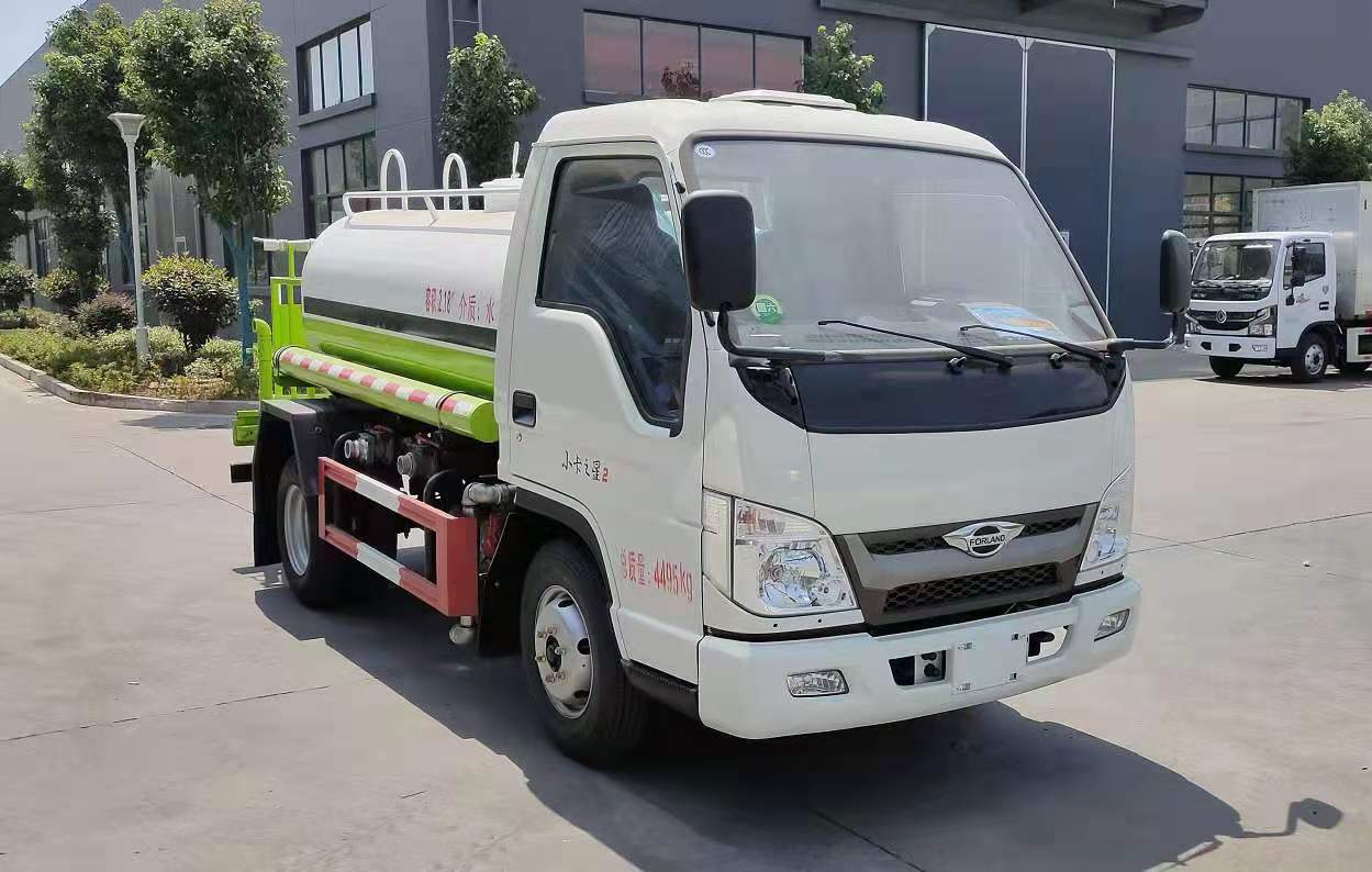Camión cisterna de agua de 3 toneladas de Futian