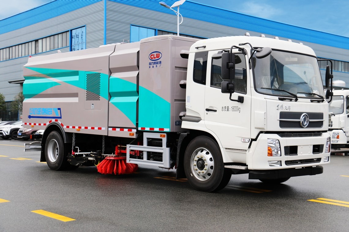 Vehículo de limpieza y aspiración eléctrica pura Dongfeng Tianjin