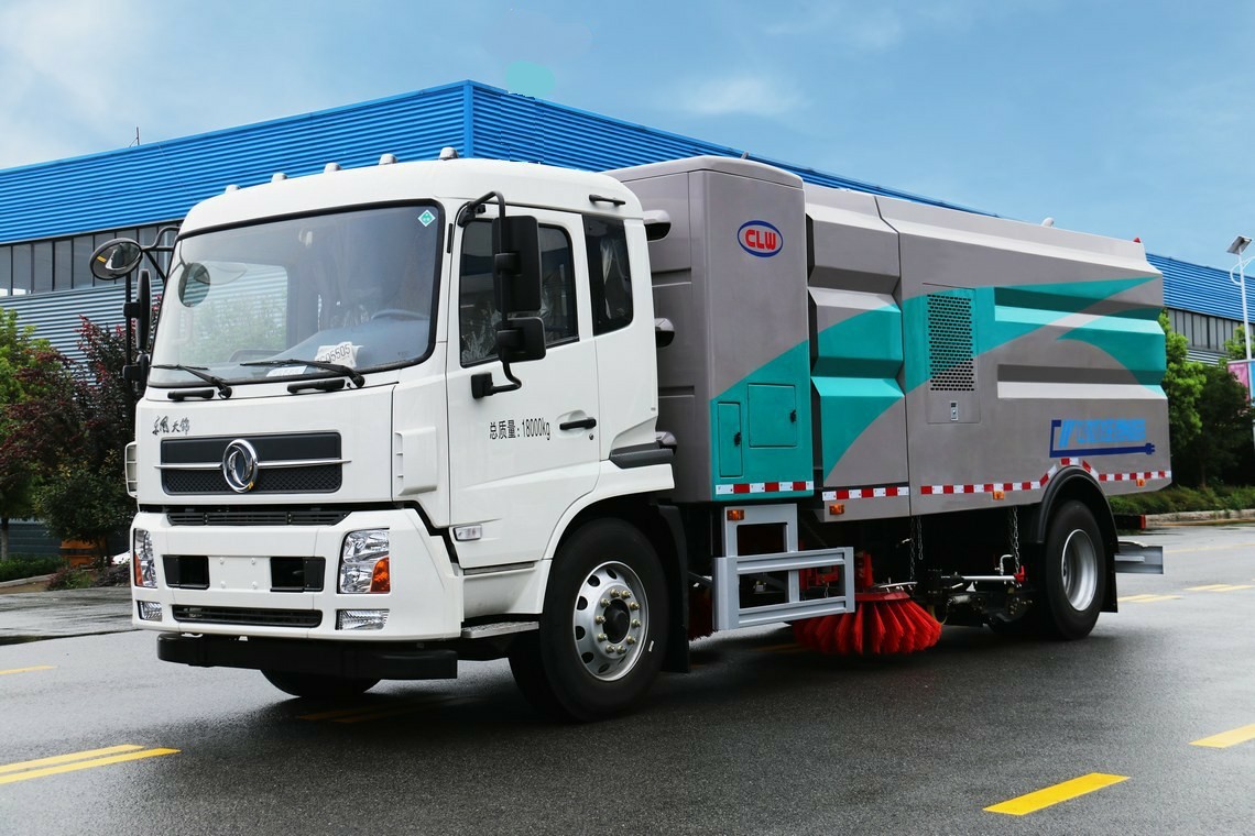 Vehículo de limpieza y aspiración eléctrica pura Dongfeng Tianjin
