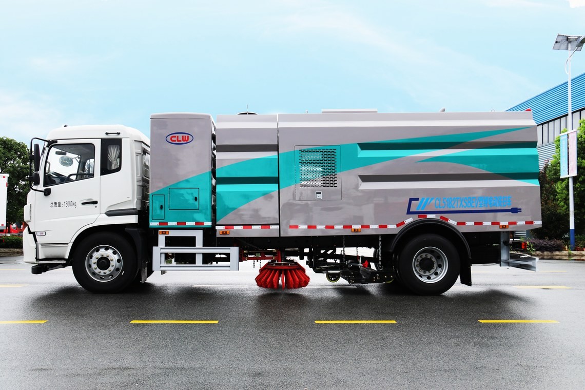 Vehículo de limpieza y aspiración eléctrica pura Dongfeng Tianjin
